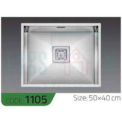 سینک ظرفشویی الکا استیل کد 1105