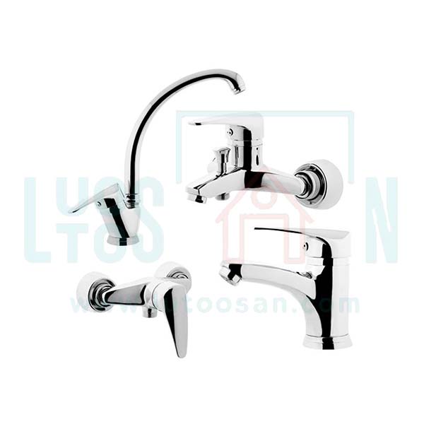 Baran-set ست شیرآلات البرز روز مدل باران