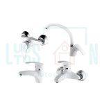 ست شیرآلات البرزروز مدل مروارید رنگ سفید