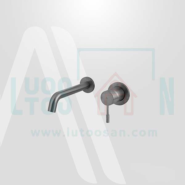 Romania-roshoii-crommat روشویی توکار مدل رومانیا رنگ کروم مات