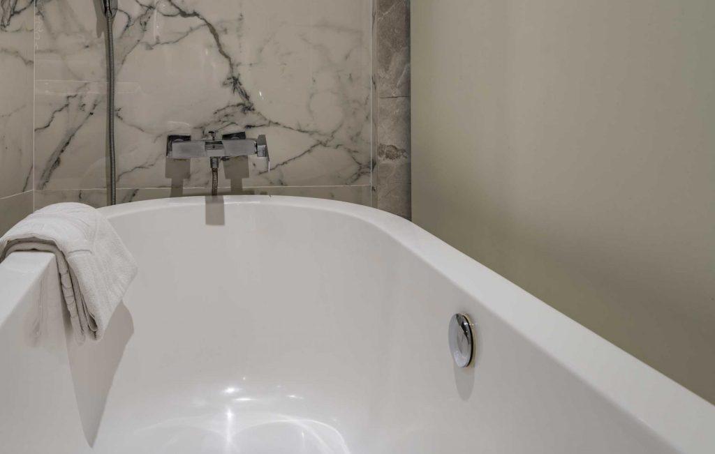 اندازه وان حمام