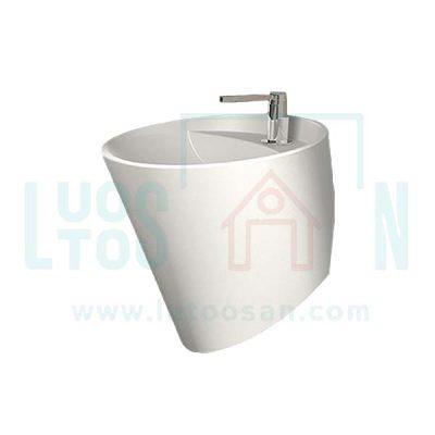 روشویی نیم پایه چینی بهداشتی گلسار مدل الگانت