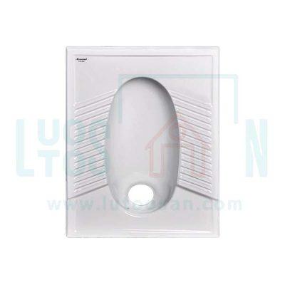 توالت زمینی مروارید مدل ولگا