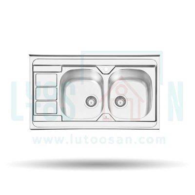 سینک ظرفشویی پرنیان کد PS 1117