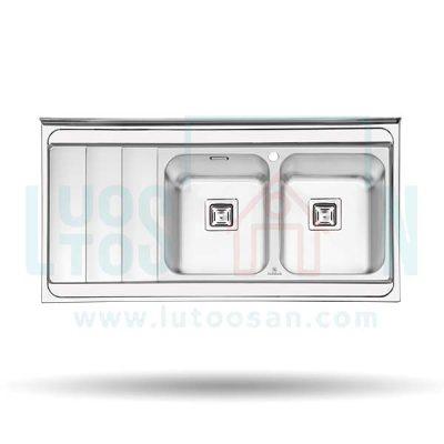 سینک ظرفشویی پرنیان کد PS 1121