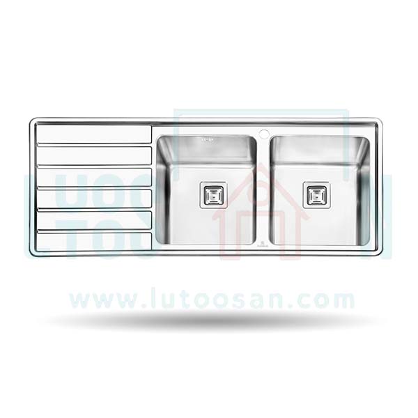 Parnian-1214 سینک ظرفشویی پرنیان کد PS 1214