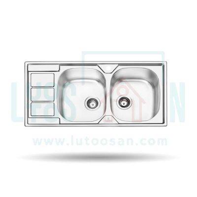 سینک ظرفشویی پرنیان کد PS 1217