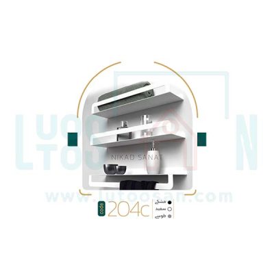 شلف حمام نیکاد مدل ویرا کد 204