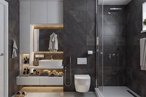 کابینت حمام دیواری